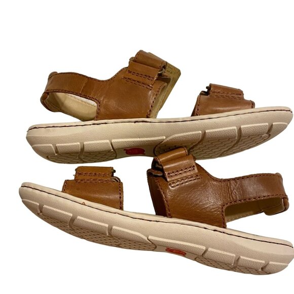 Born Women's Wedge Sandals‎ 11 Leather Summer Beach Bohemian Festival Hippie Y2K - Picture 4 of 9